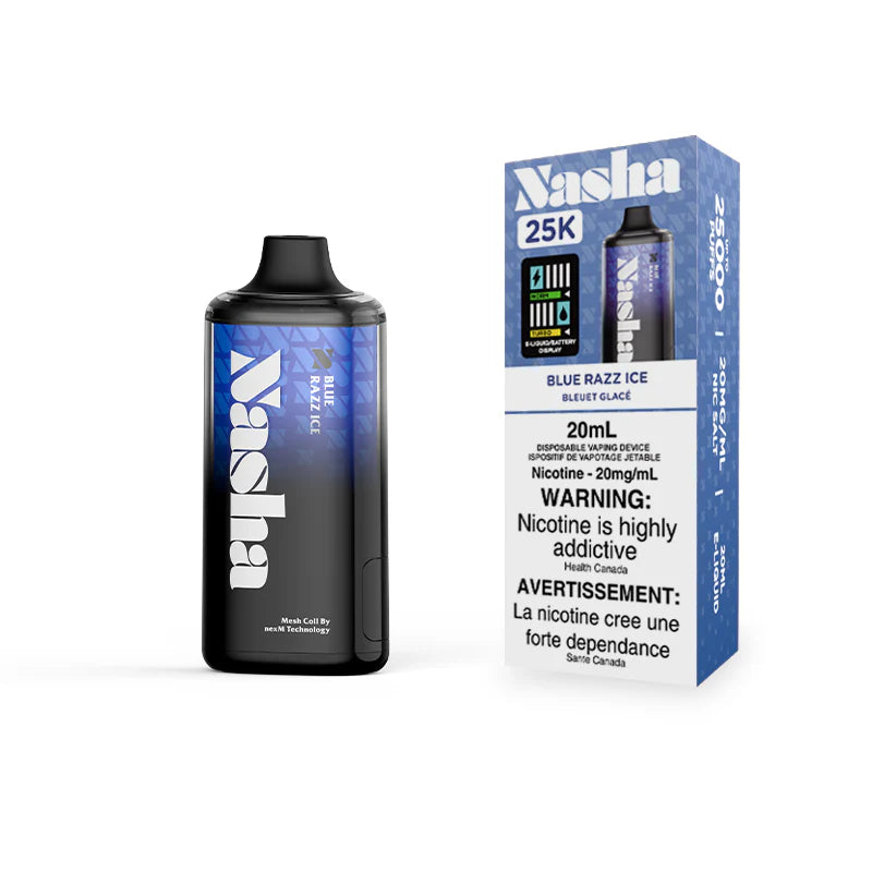 Nasha - E-Cig jetable 25k (PROVINCIAL)