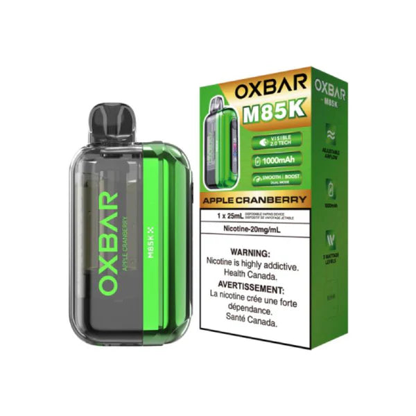 Oxbar M85K - Disposable E-Cig (PROVINCIAL) (85k Puffs)