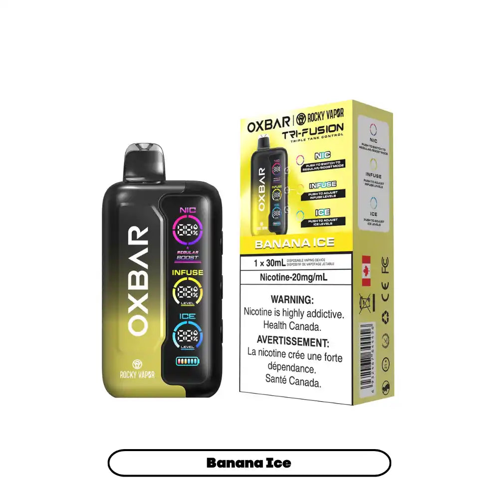 Oxbar - Tri Fusion Disposable E-Cig 30mL (Provincial)