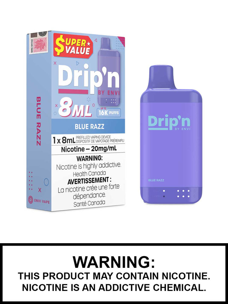 Drip'n par Envi 8 ml (16 000 bouffées) (PROVINCIAL)