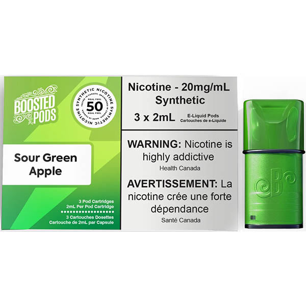 Pods boostés Stlth - Pomme verte