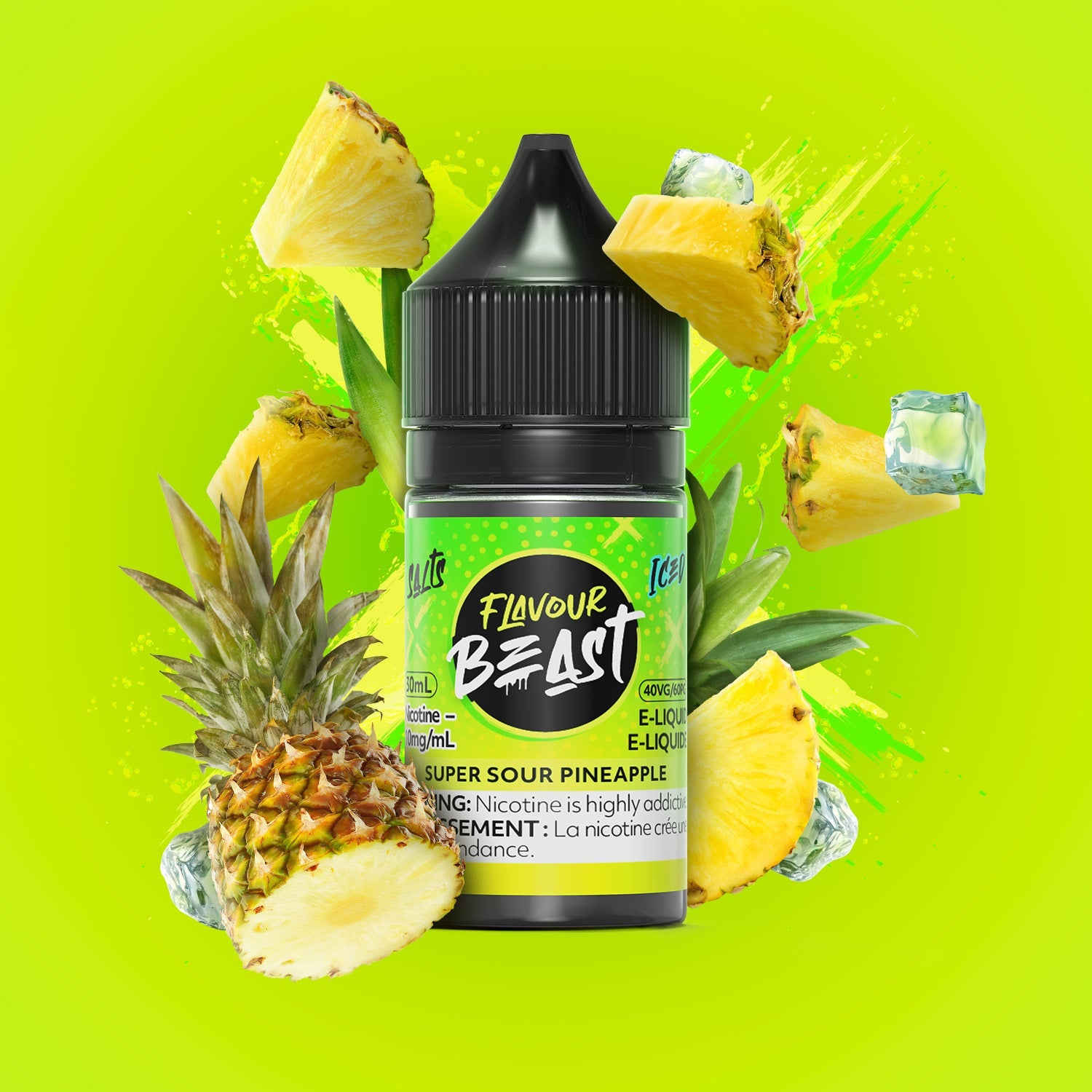 Sel Flavour Beast - Ananas super acide (PROVINCIAL)