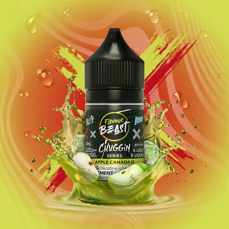 Flavour Beast Salt - Chuggin' Apple Canada D Iced (PROVINCIAL)