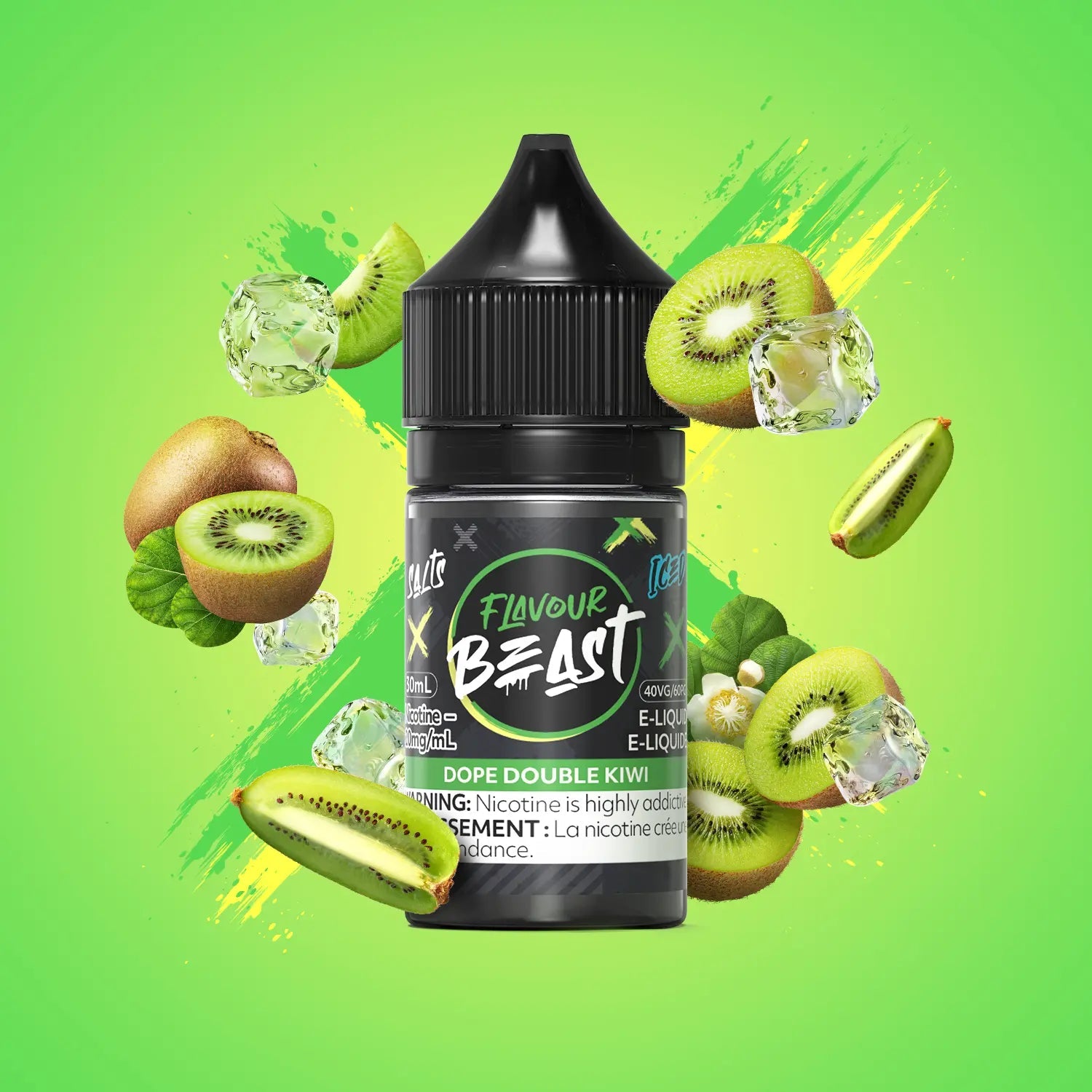 Saveur Beast Sel - Dope Double Kiwi Glacé (PROVINCIAL)