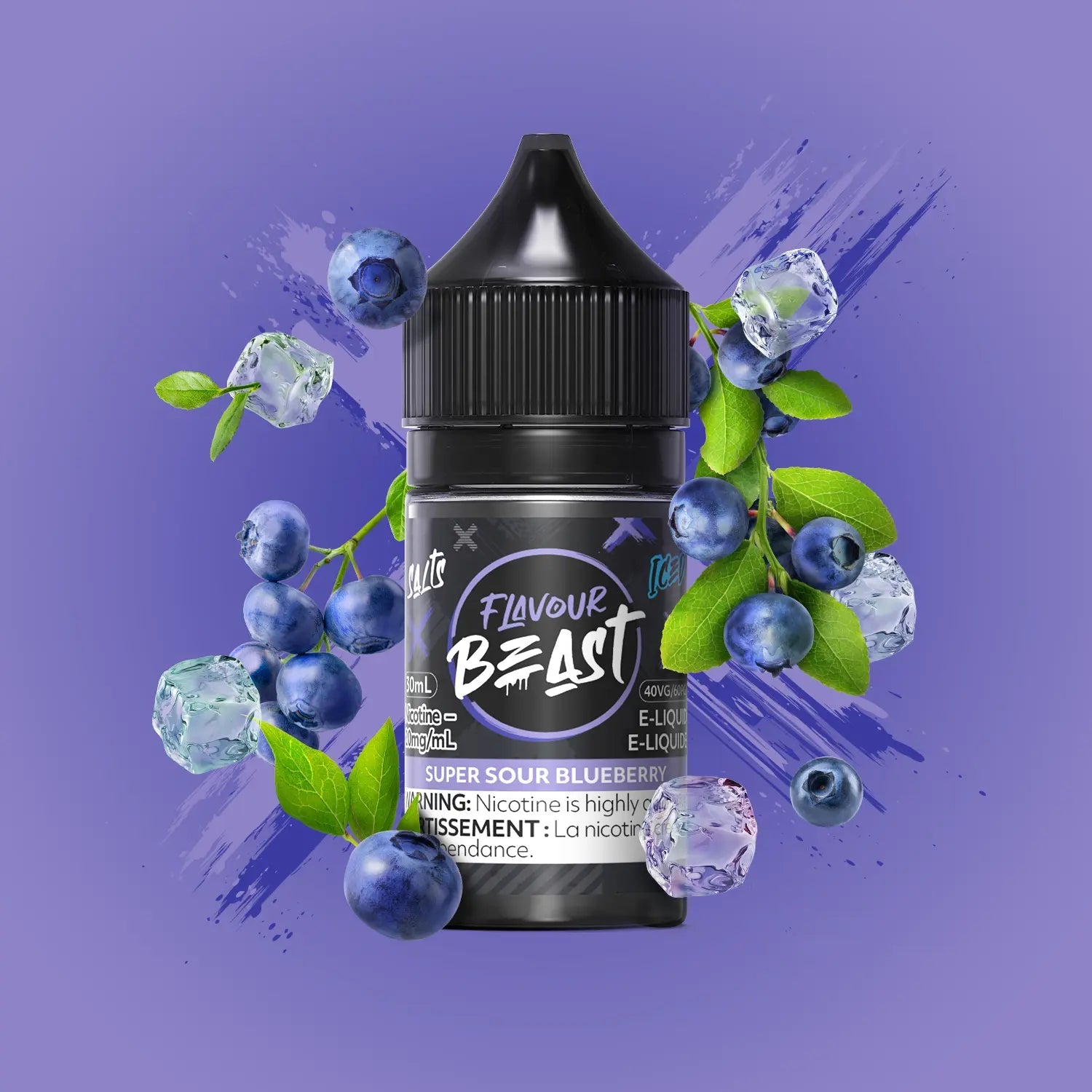 Sel Flavour Beast - Glacé aux bleuets super acidulés (PROVINCIAL)