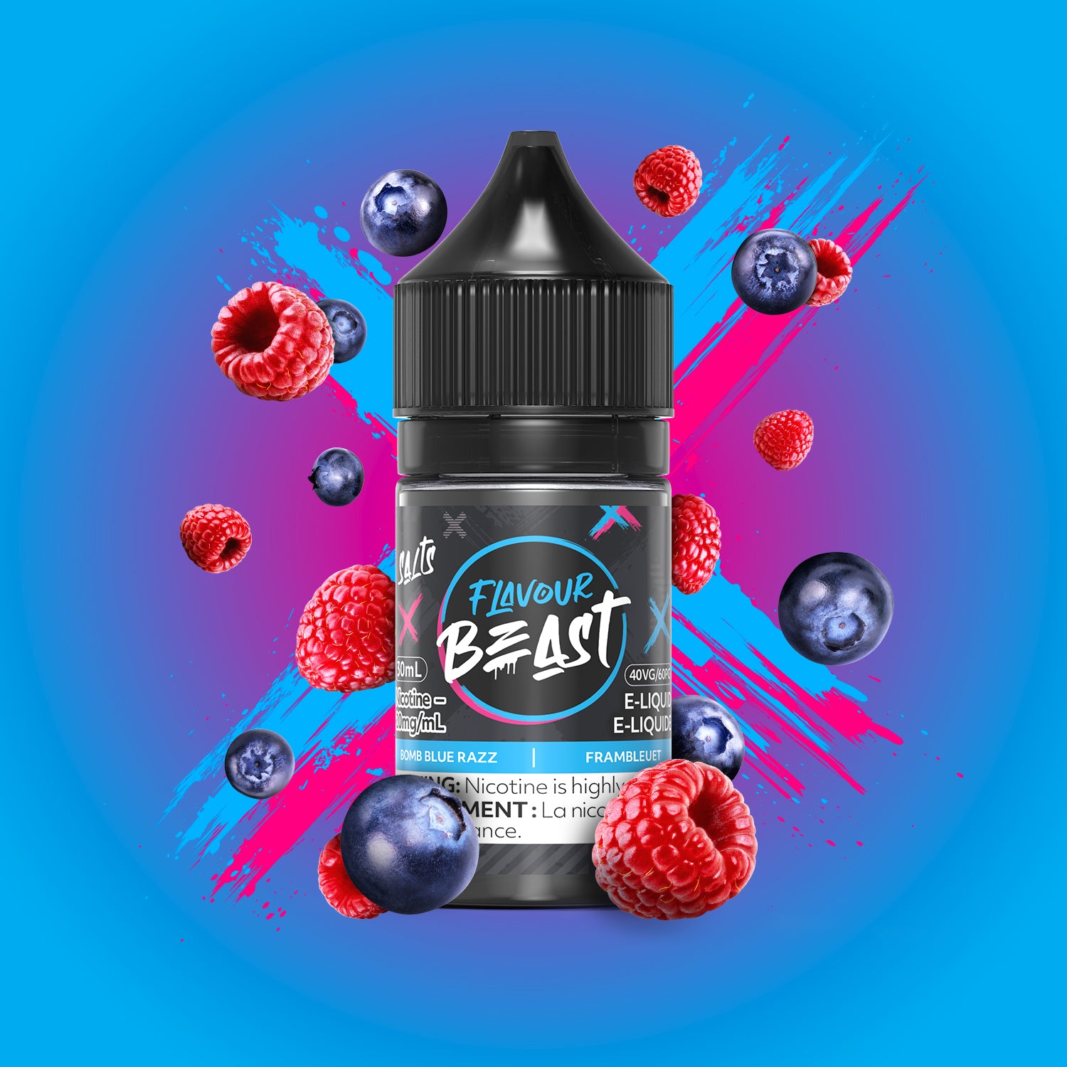 Sel Flavour Beast - Bomb Blue Razz (PROVINCIAL)