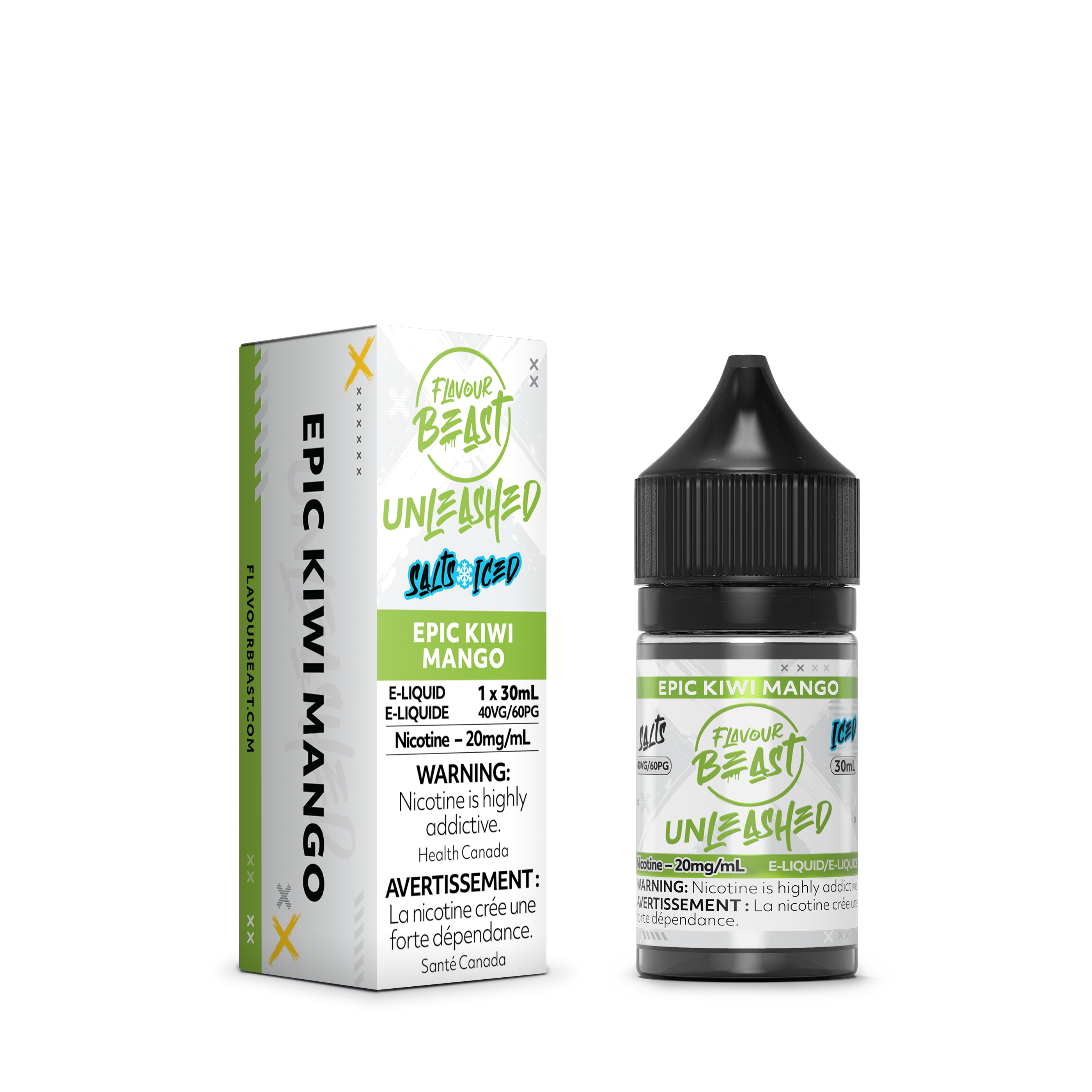 Saveur Beast Unleashed Salt - Epic Kiwi Mangue GLACÉ (PROVINCIAL)