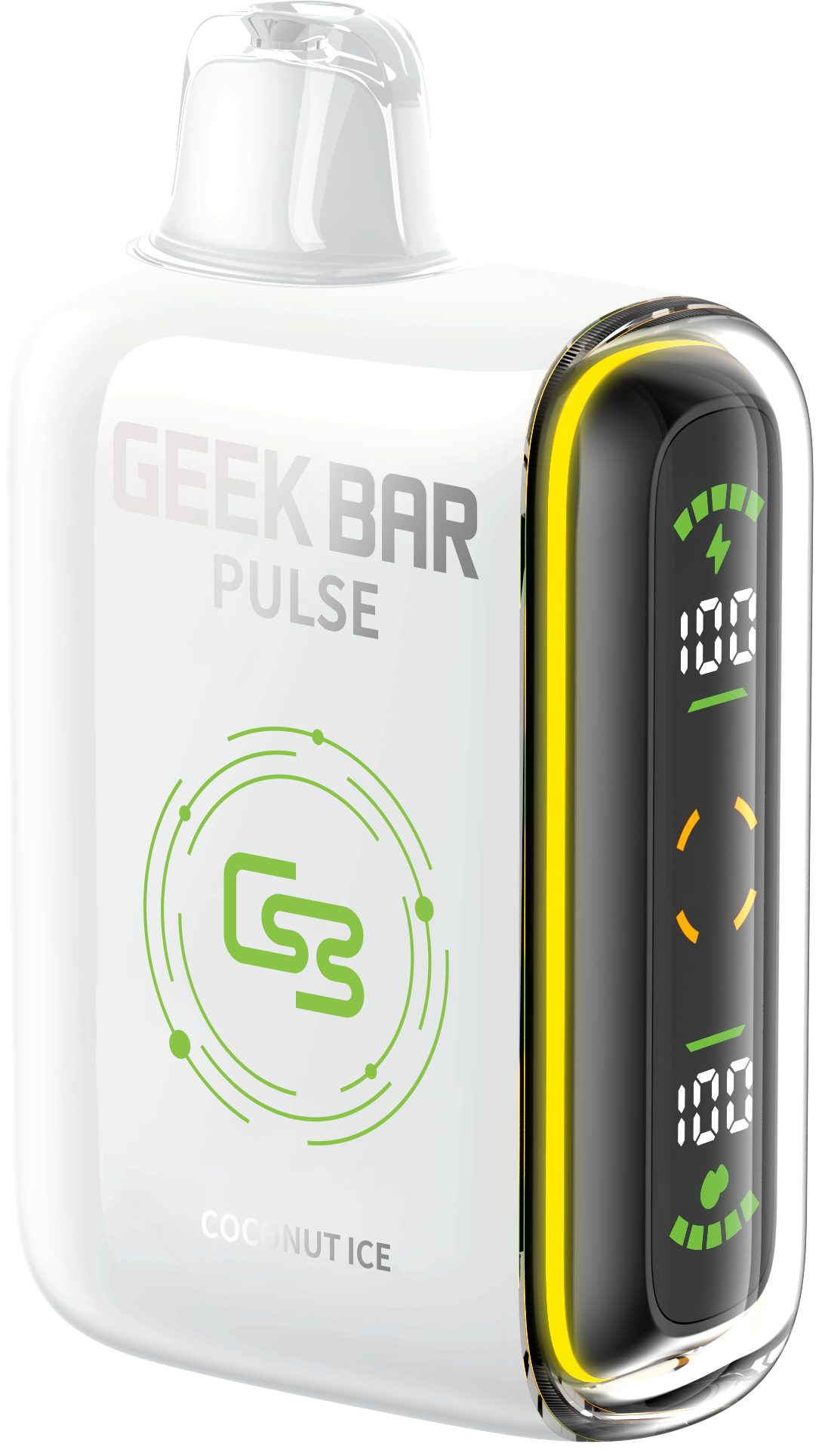 How Many Packs Of Cigs In A Geek Bar Pulse Geekbar Pulse 650mAh SPARKLING  LEMON MINT Disposable Cigarette