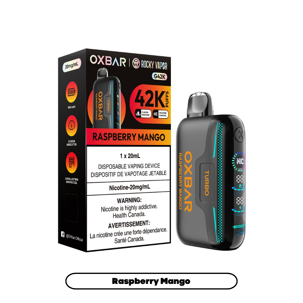 Oxbar G42k - Cigarette électronique jetable (PROVINCIALE) (42 000 bouffées)