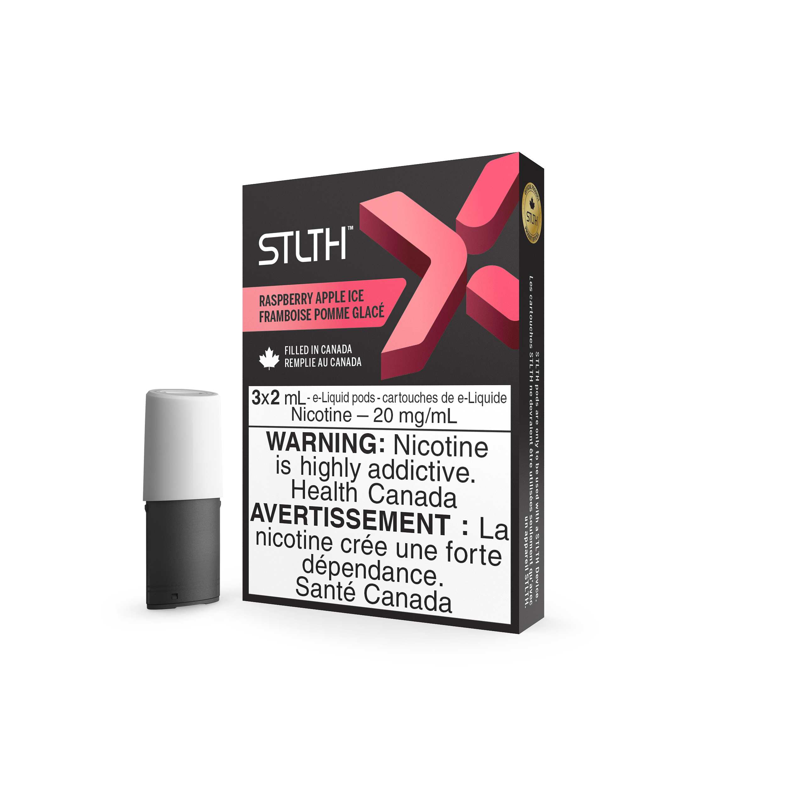 Stlth X - Raspberry Apple Ice (PROVINCIAL)