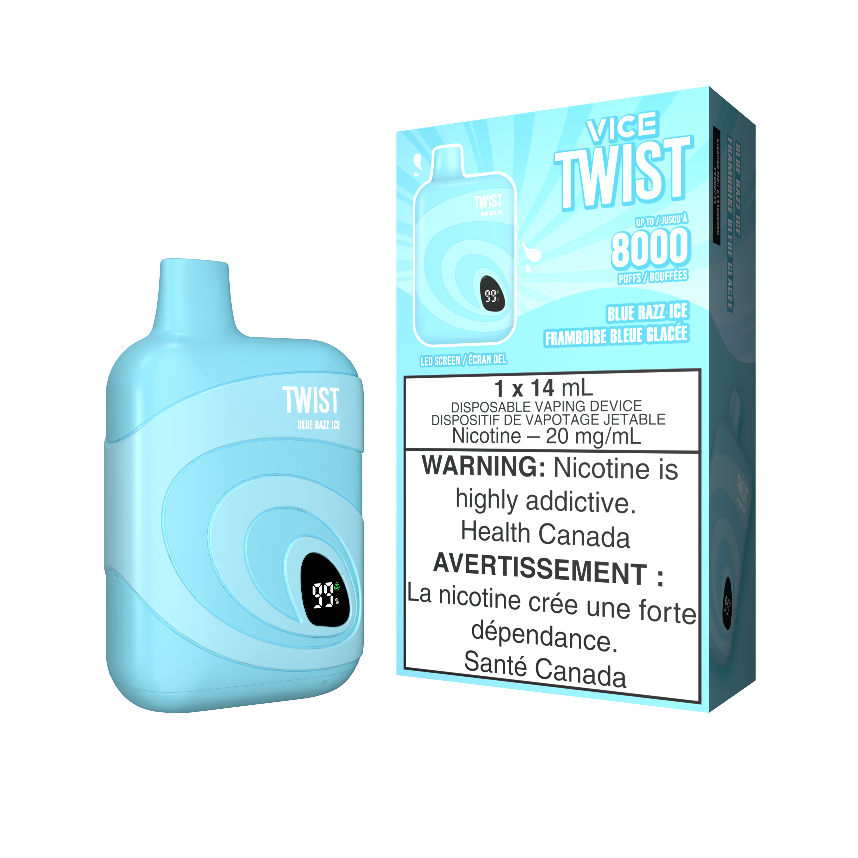 VICE Twist - Disposable E-Cig (8000 Puffs)