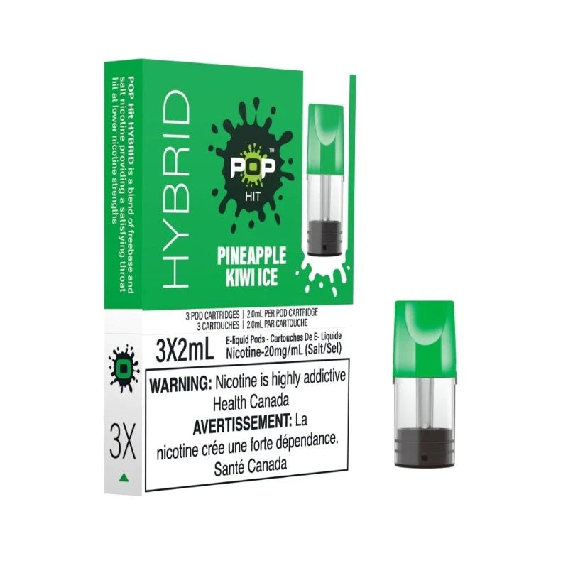 Capsules hybrides Pop – Ananas, kiwi et glace (compatibles avec STLTH) (PROVINCIAL)