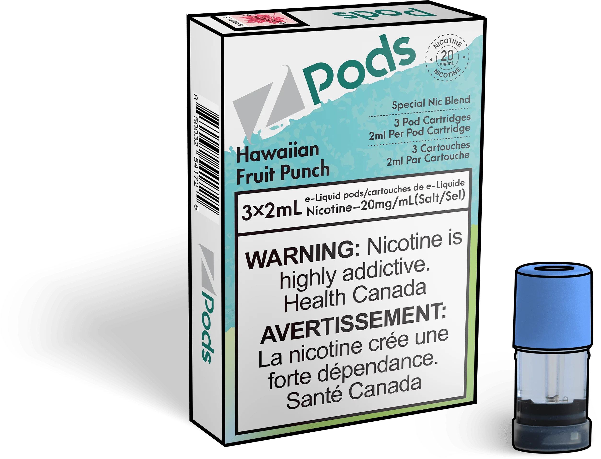 Z Pods - Hawaiian Fruit Punch/Nectar(PROVINCIAL)