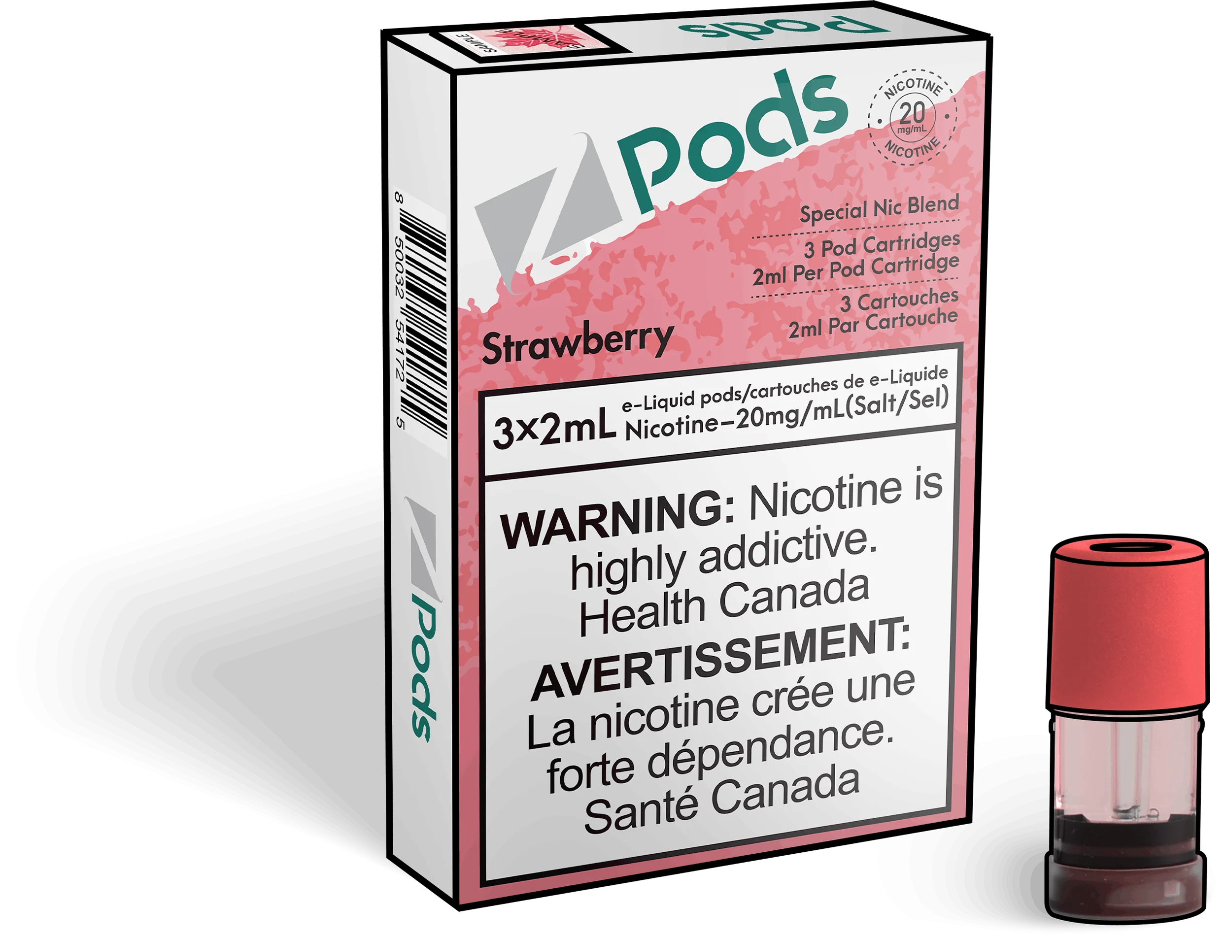 Z Pods - Strawberry (PROVINCIAL)