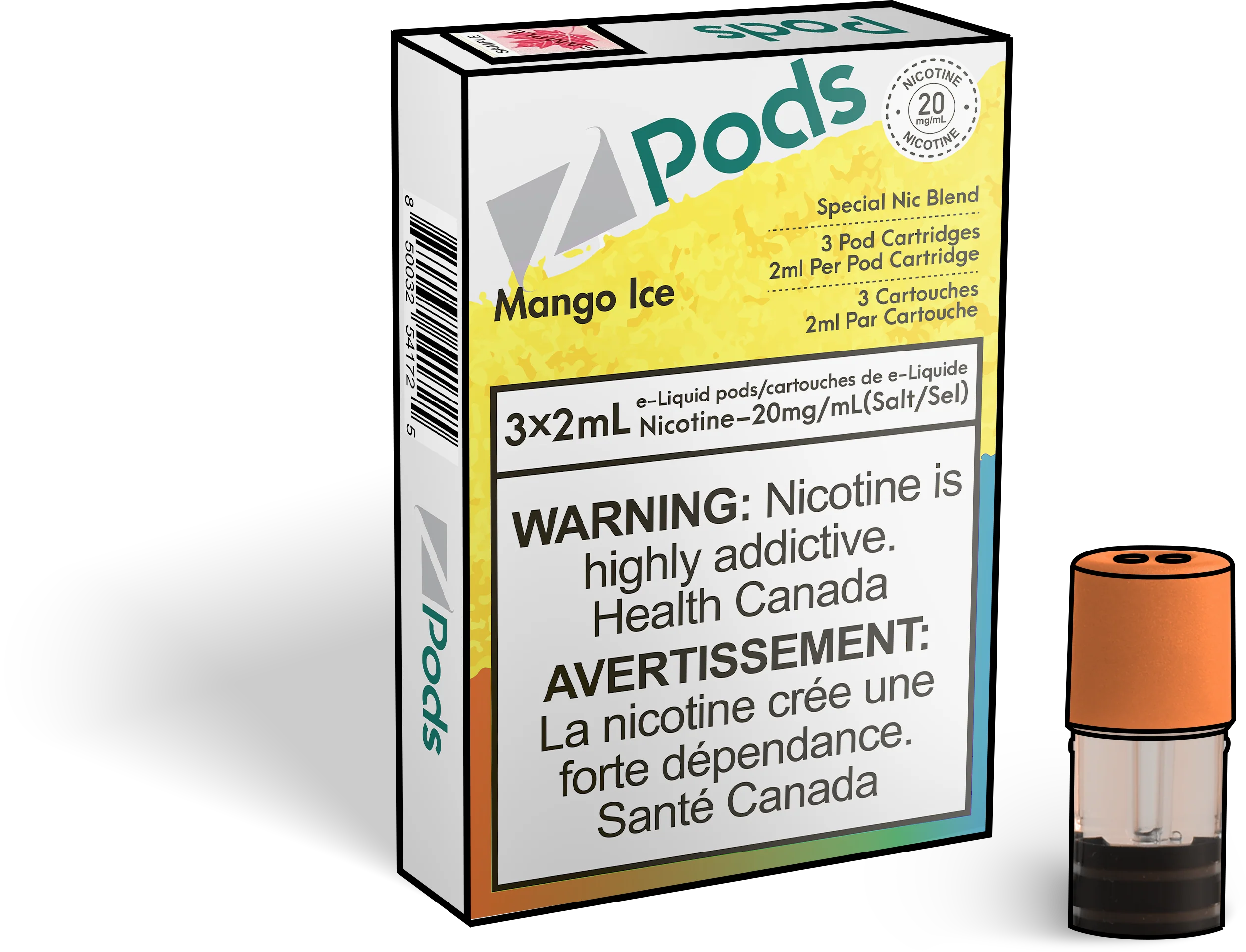 Z Pods - Mango Ice (PROVINCIAL)