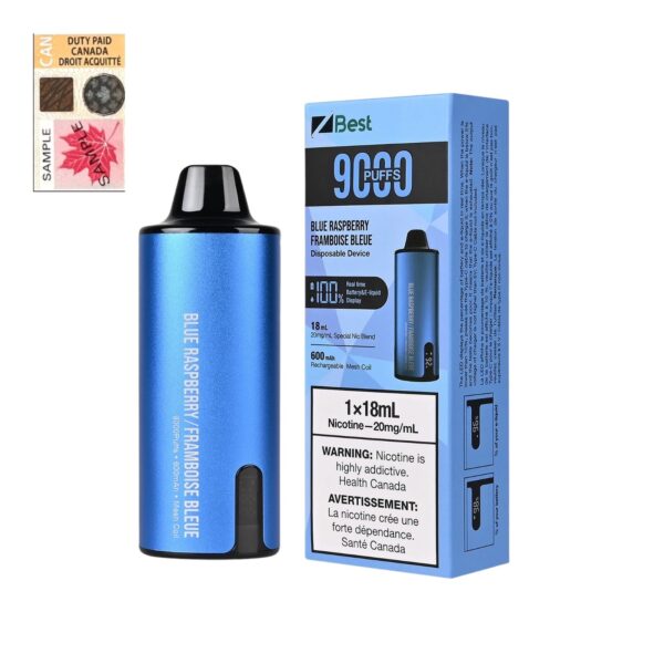 ZBest - Disposable E-Cig (9000 Puffs)