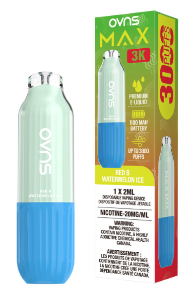 OVNS Max -  Disposable E-Cig (PROVINCIAL) (3000 Puffs)