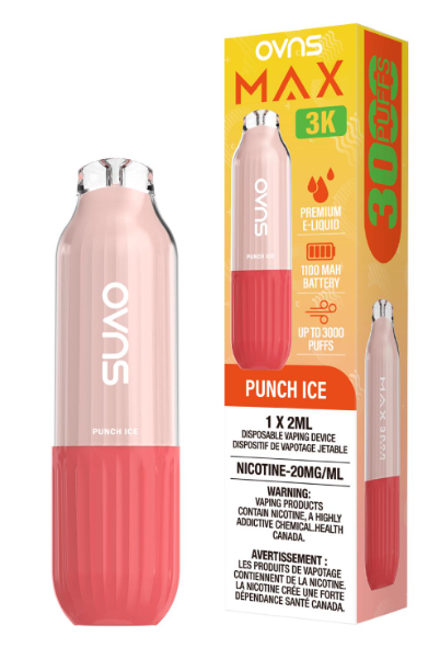 OVNS Max -  Disposable E-Cig (PROVINCIAL) (3000 Puffs)