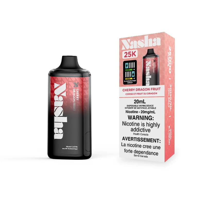 Nasha - E-Cig jetable 25k (PROVINCIAL)