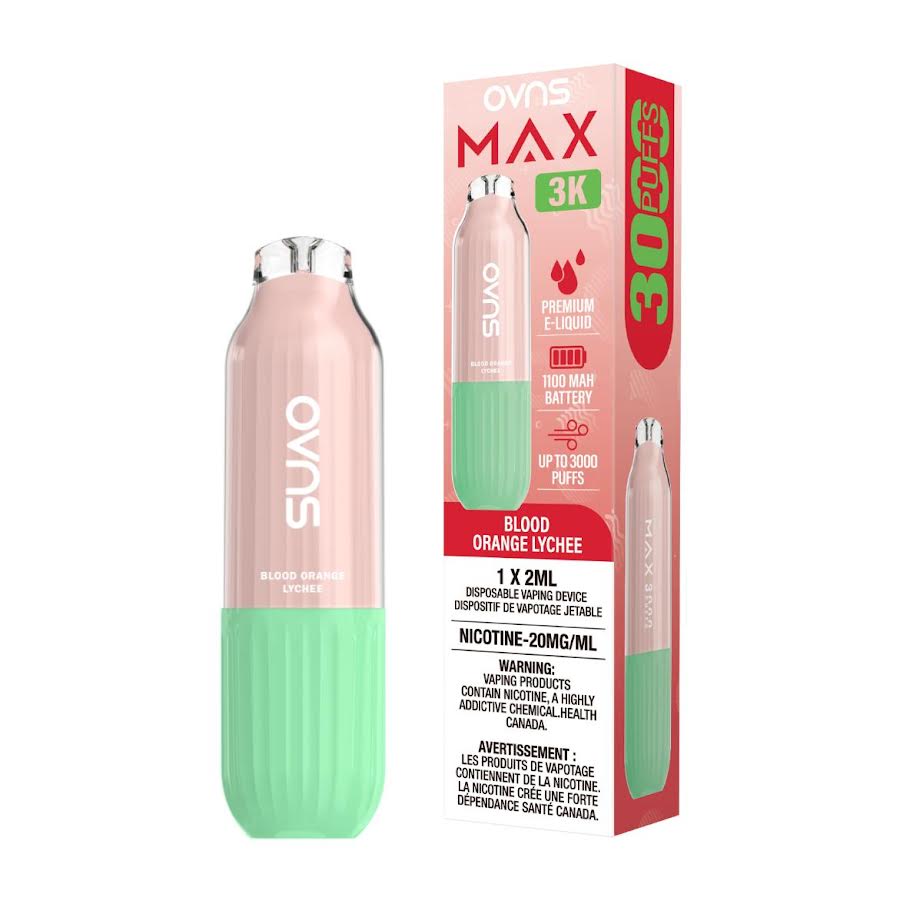 OVNS Max -  Disposable E-Cig (PROVINCIAL) (3000 Puffs)