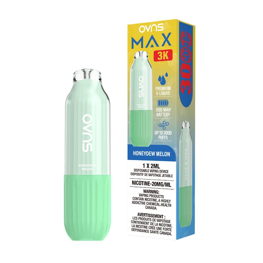 OVNS Max -  Disposable E-Cig (PROVINCIAL) (3000 Puffs)