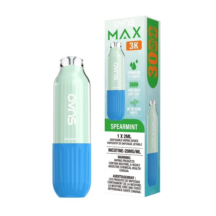 OVNS Max -  Disposable E-Cig (PROVINCIAL) (3000 Puffs)