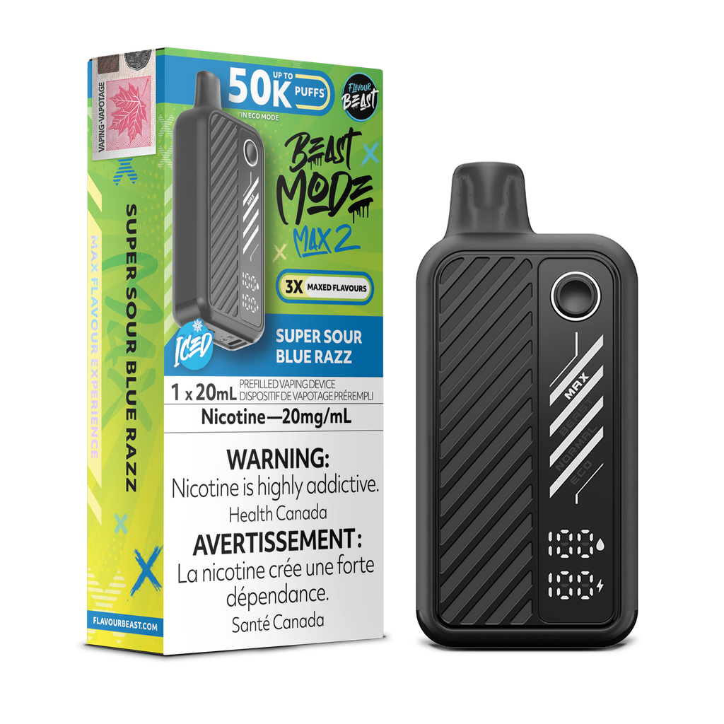 Flavour Beast Mode Max 2 - Disposable E-Cig (PROVINCIAL) (50k Puffs)