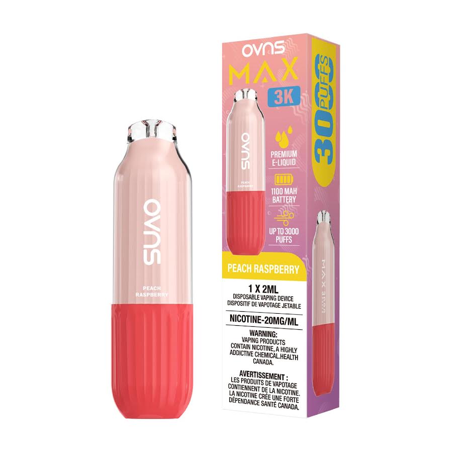 OVNS Max -  Disposable E-Cig (PROVINCIAL) (3000 Puffs)