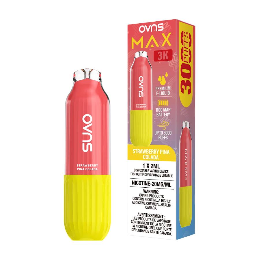 OVNS Max -  Disposable E-Cig (PROVINCIAL) (3000 Puffs)