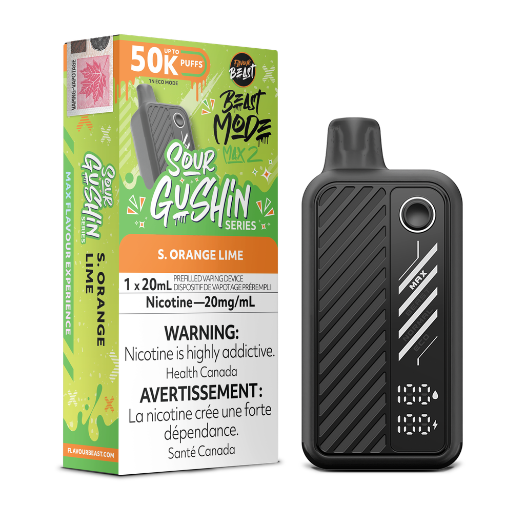 Flavour Beast Mode Max 2 - Disposable E-Cig (PROVINCIAL) (50k Puffs)