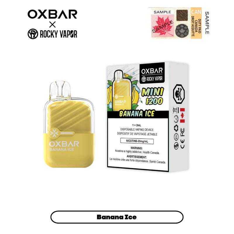 Oxbar Mini - Disposable E-Cig (1200 Puffs)