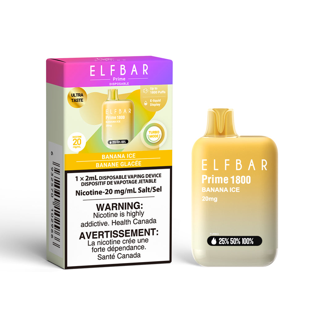 ELF Bar - Prime 1800 Disposable E-cig (Provincial)