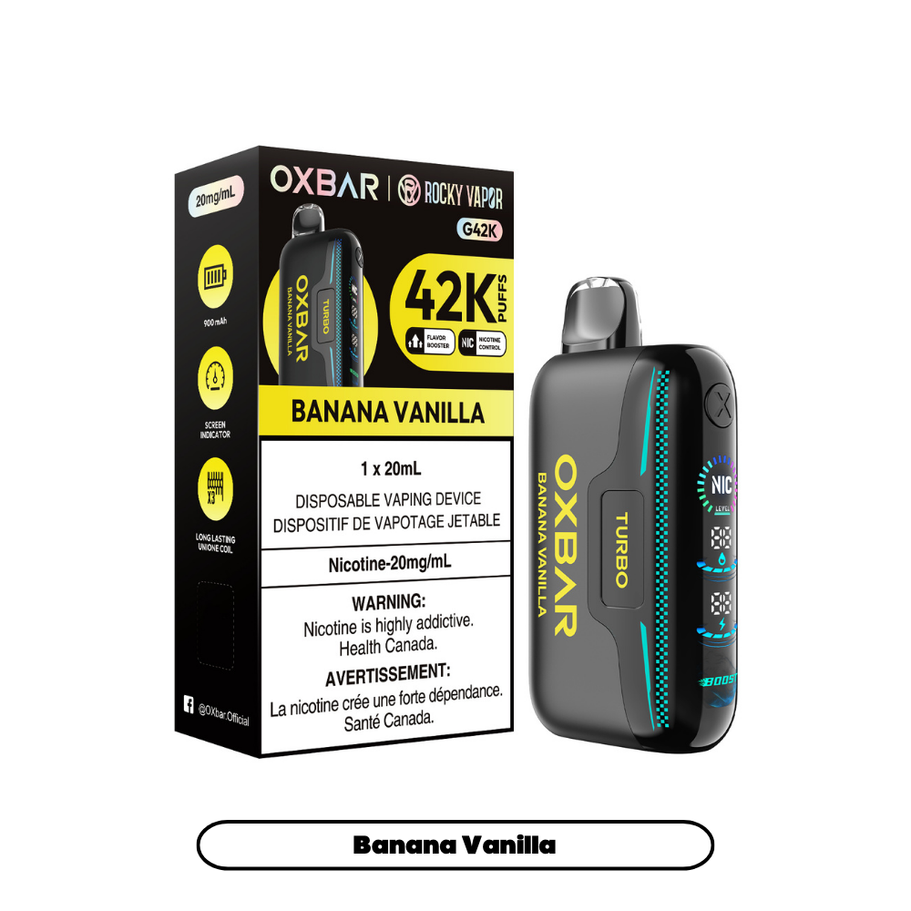 Oxbar G42k - Cigarette électronique jetable (PROVINCIALE) (42 000 bouffées) 