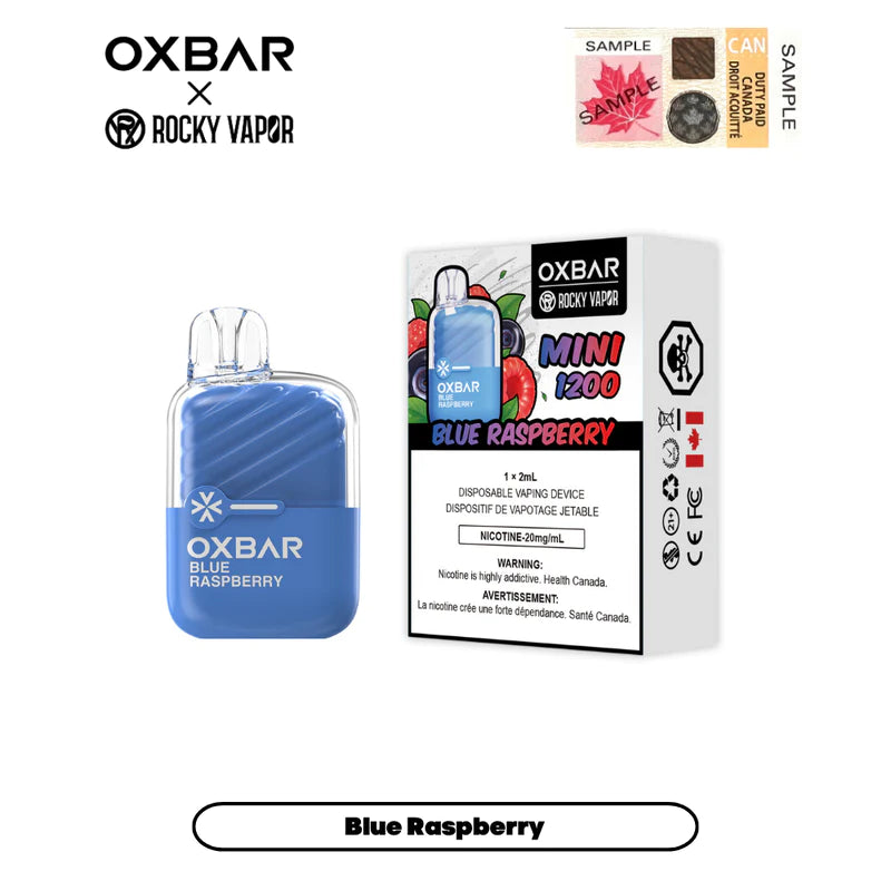 Oxbar Mini - Disposable E-Cig (1200 Puffs) Oxbar Mini - Disposable E-Cig (1200 Puffs)