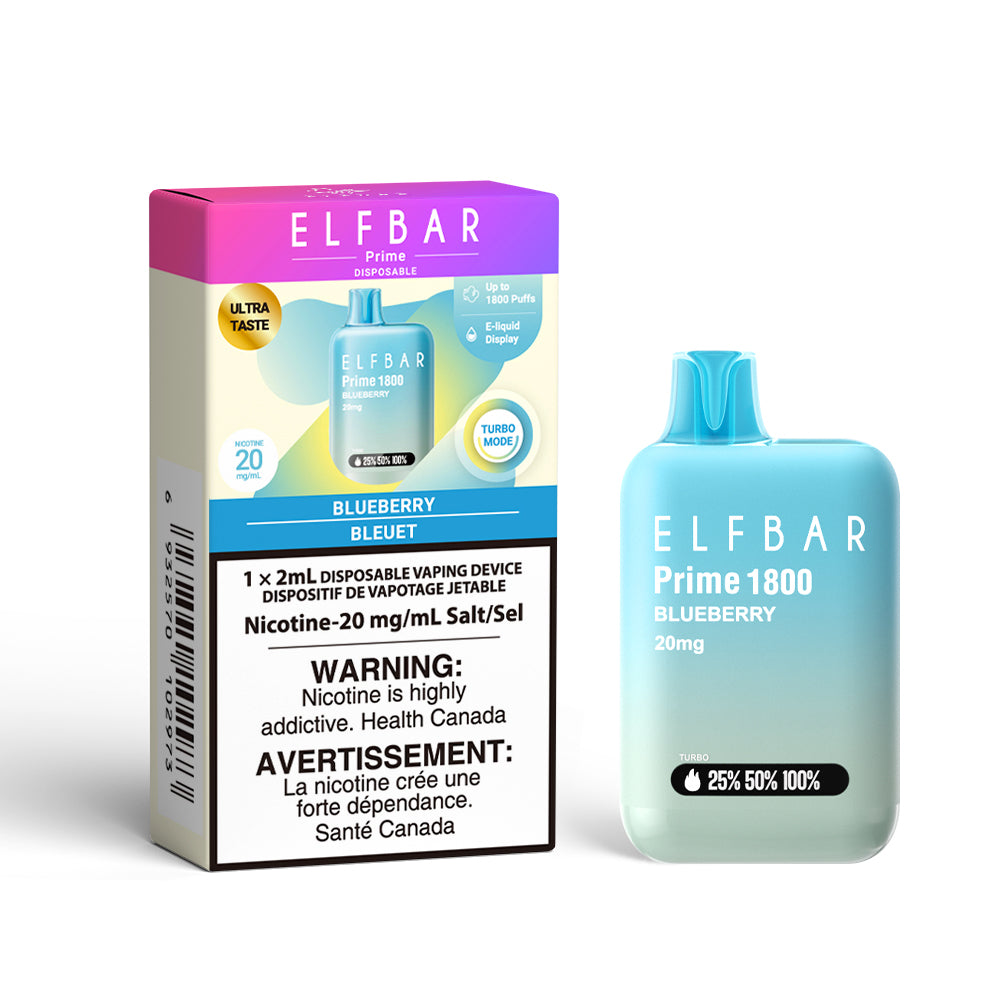ELF Bar - Prime 1800 Disposable E-cig (Provincial)