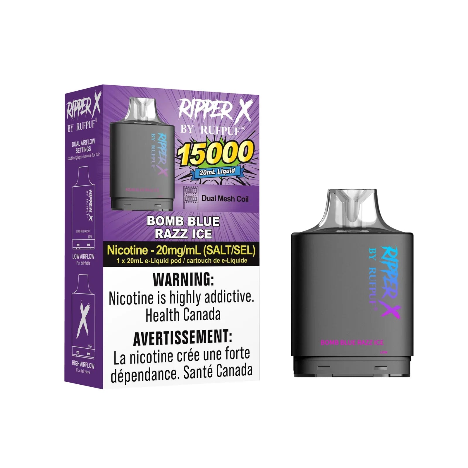 Rufpuf - Ripper X Pods (FÉDÉRAL) (15 000 bouffées) 