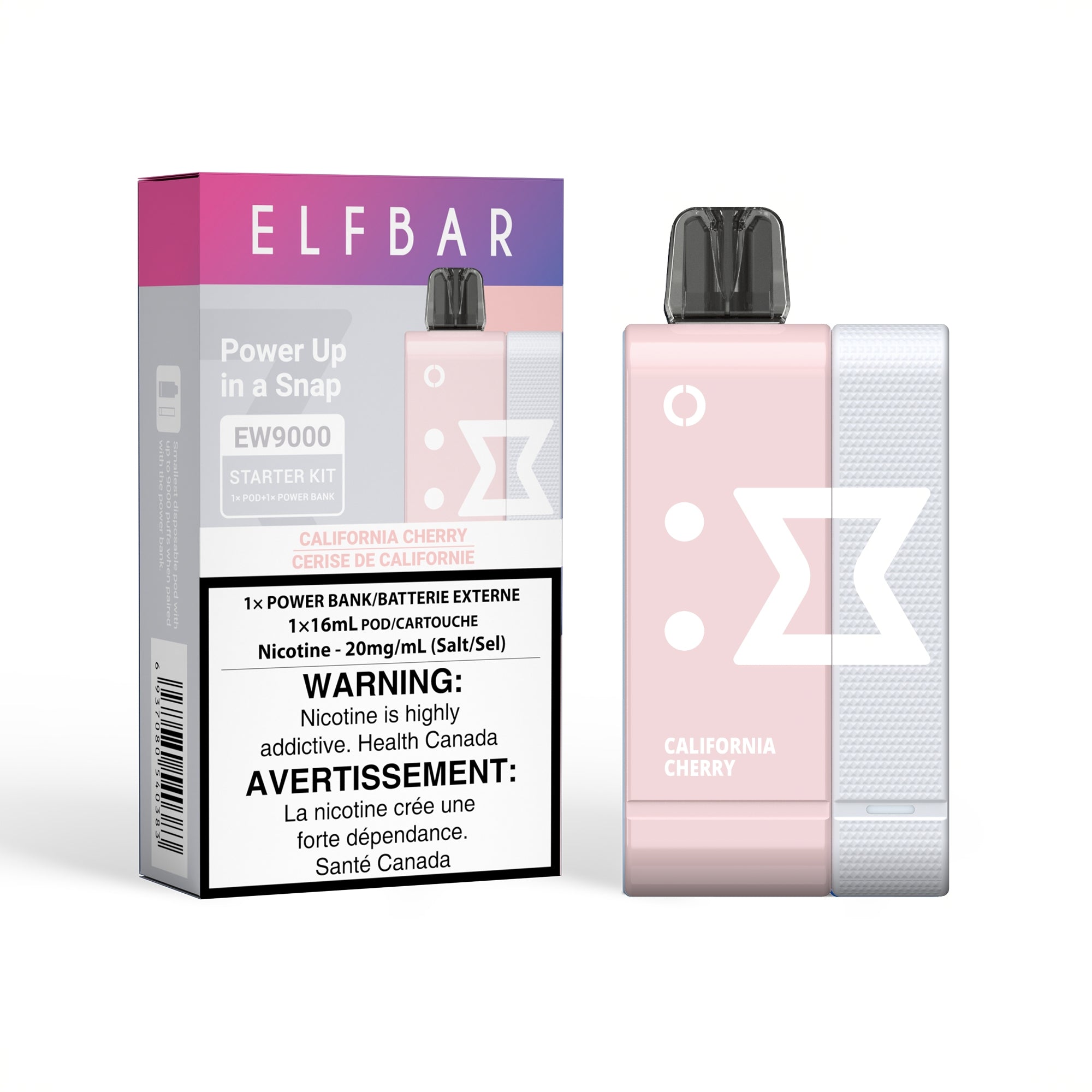 Elfbar - Kit de démarrage EW9000 (FÉDÉRAL)