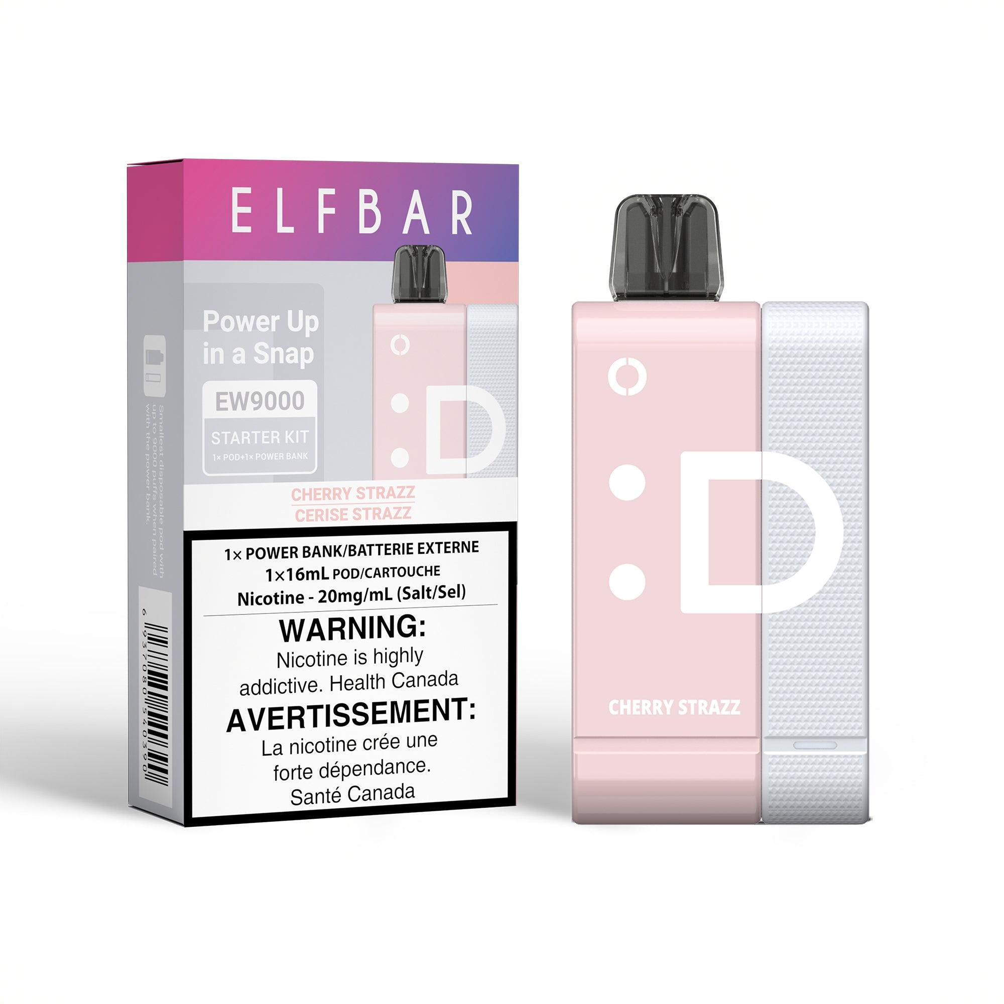 Elfbar - Kit de démarrage EW9000 (FÉDÉRAL)