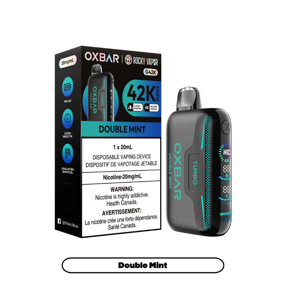 Oxbar G42k - Cigarette électronique jetable (PROVINCIALE) (42 000 bouffées) 
