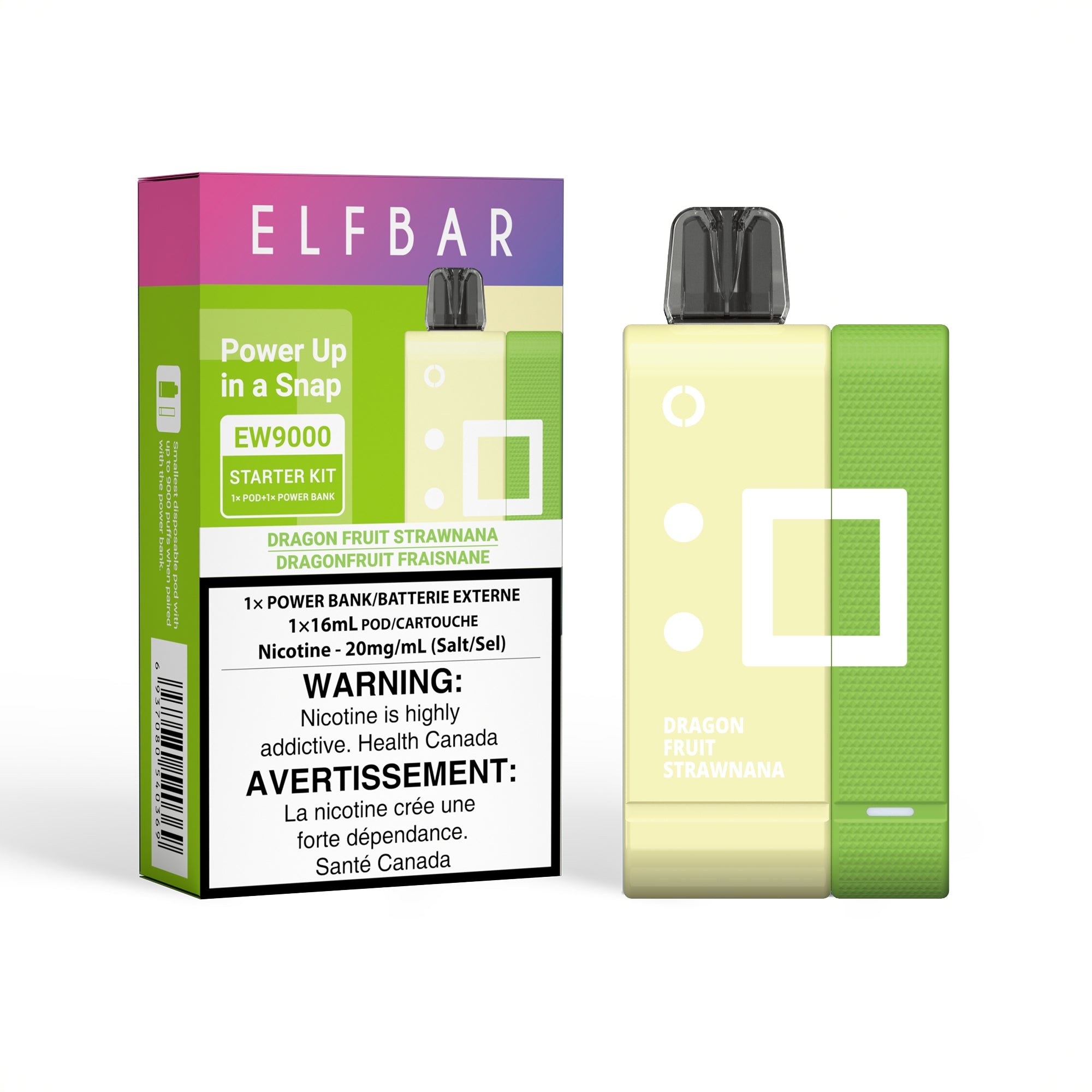 Elfbar - Kit de démarrage EW9000 (FÉDÉRAL)