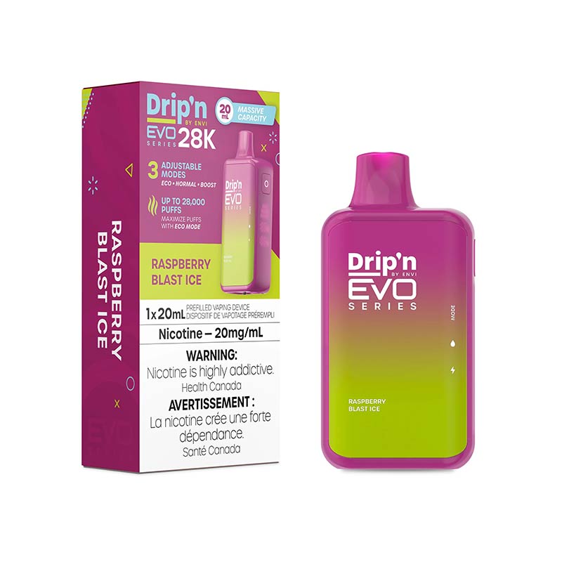 Drip'n Evo - Cigarette électronique jetable (PROVINCIALE) (28 000 bouffées)