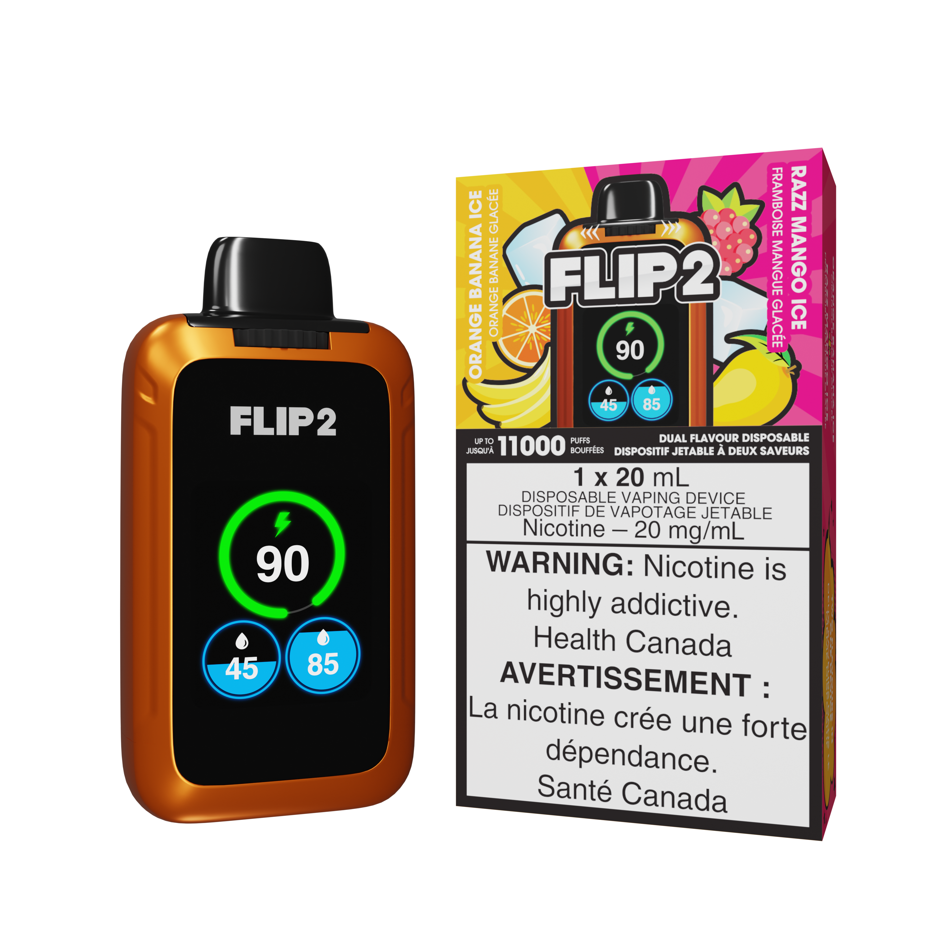Flip Bar 2 - Disposable E-Cig (11K Puffs) Flip Bar 2 - Disposable E-Cig (11K Puffs)