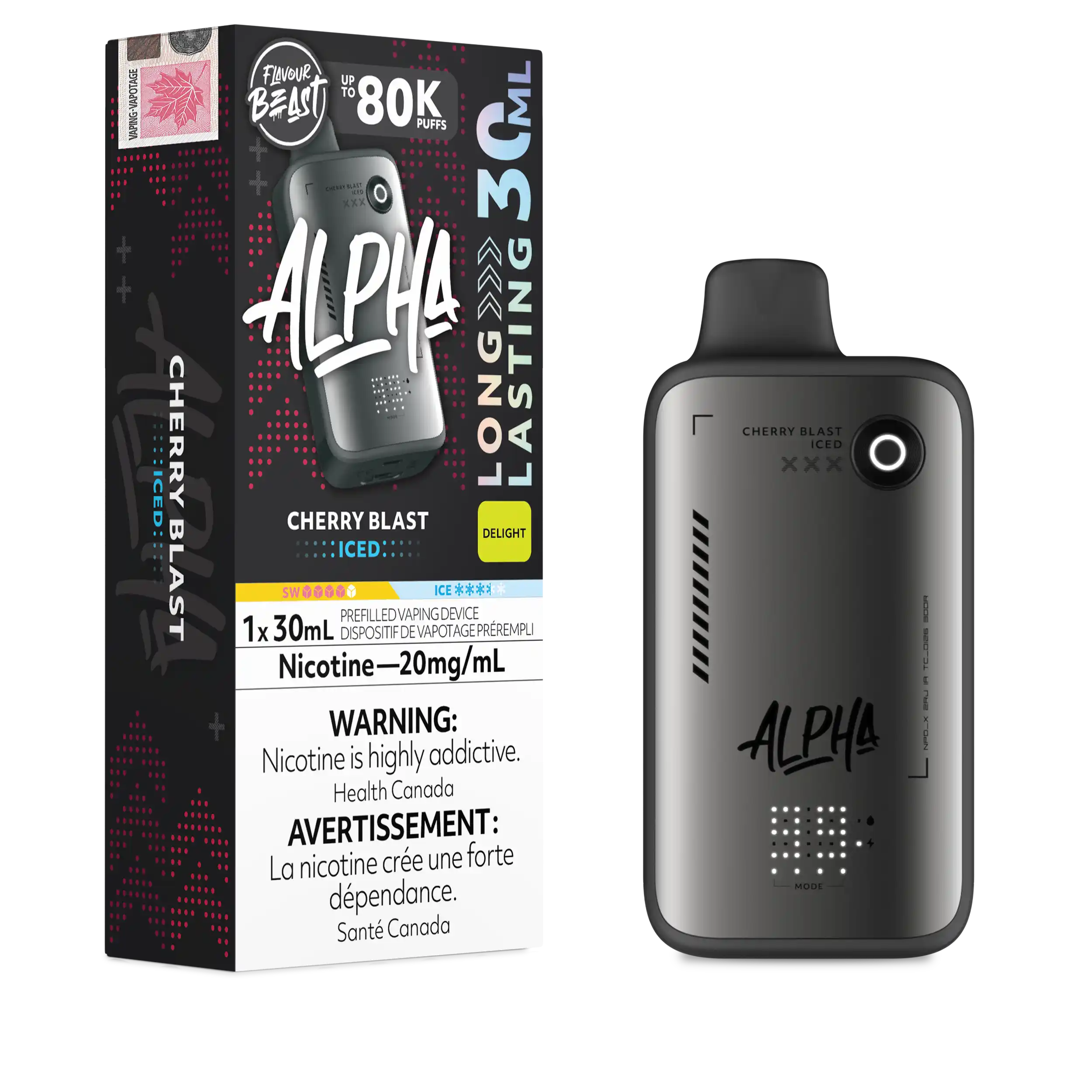 Flavour Beast - Alpha Disposable E-cig 80K (Provincial)