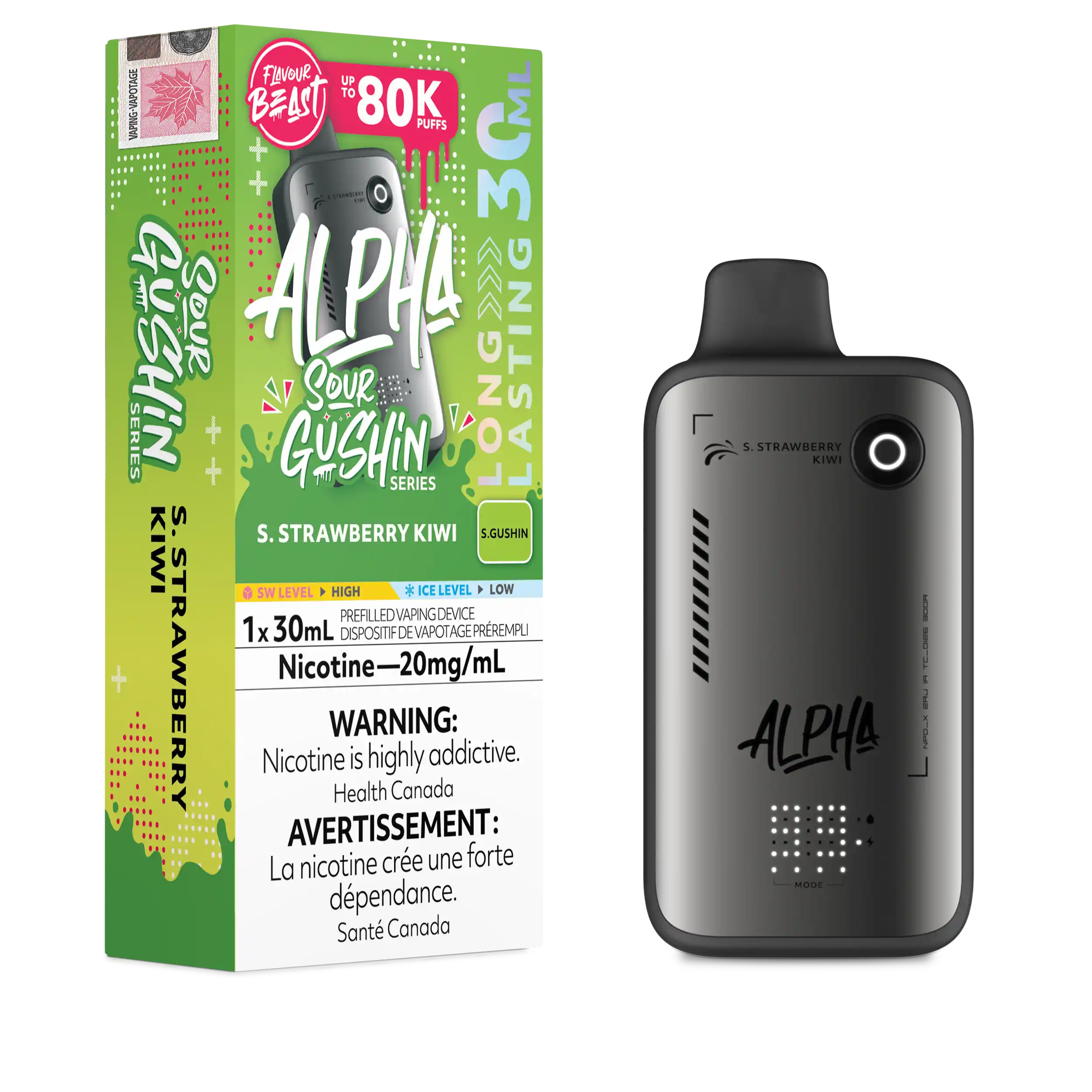Flavour Beast - Alpha (Sour Gushin Series) Disposable E-Cig 80K (Provincial)