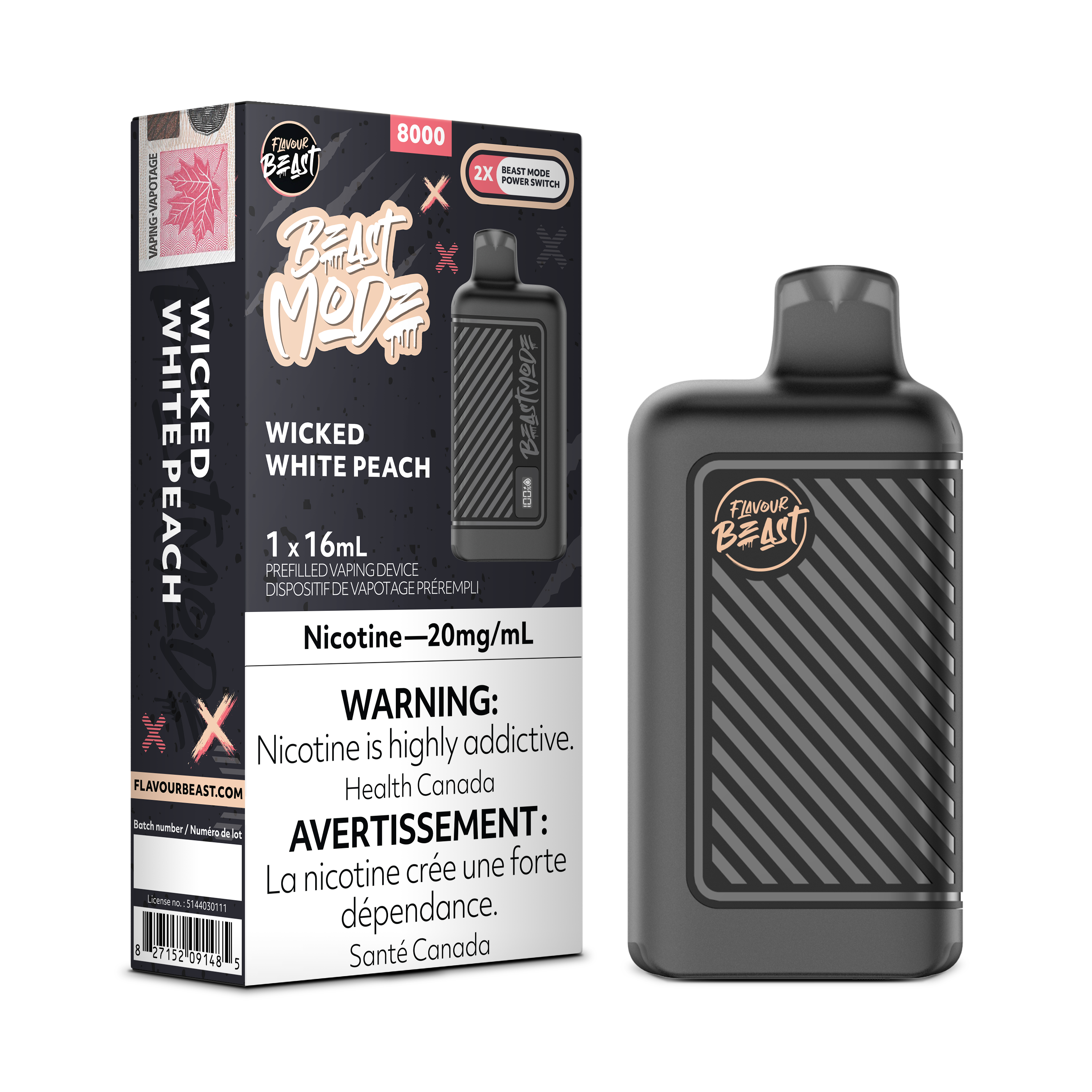 Flavour Beast Mode - Disposable E-Cig (8000 Puffs)