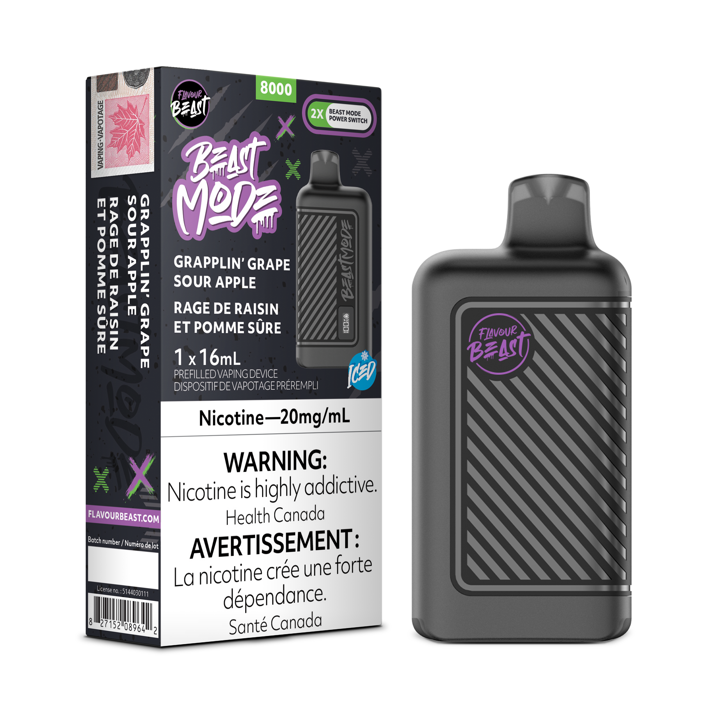 Flavour Beast Mode - Disposable E-Cig (8000 Puffs)