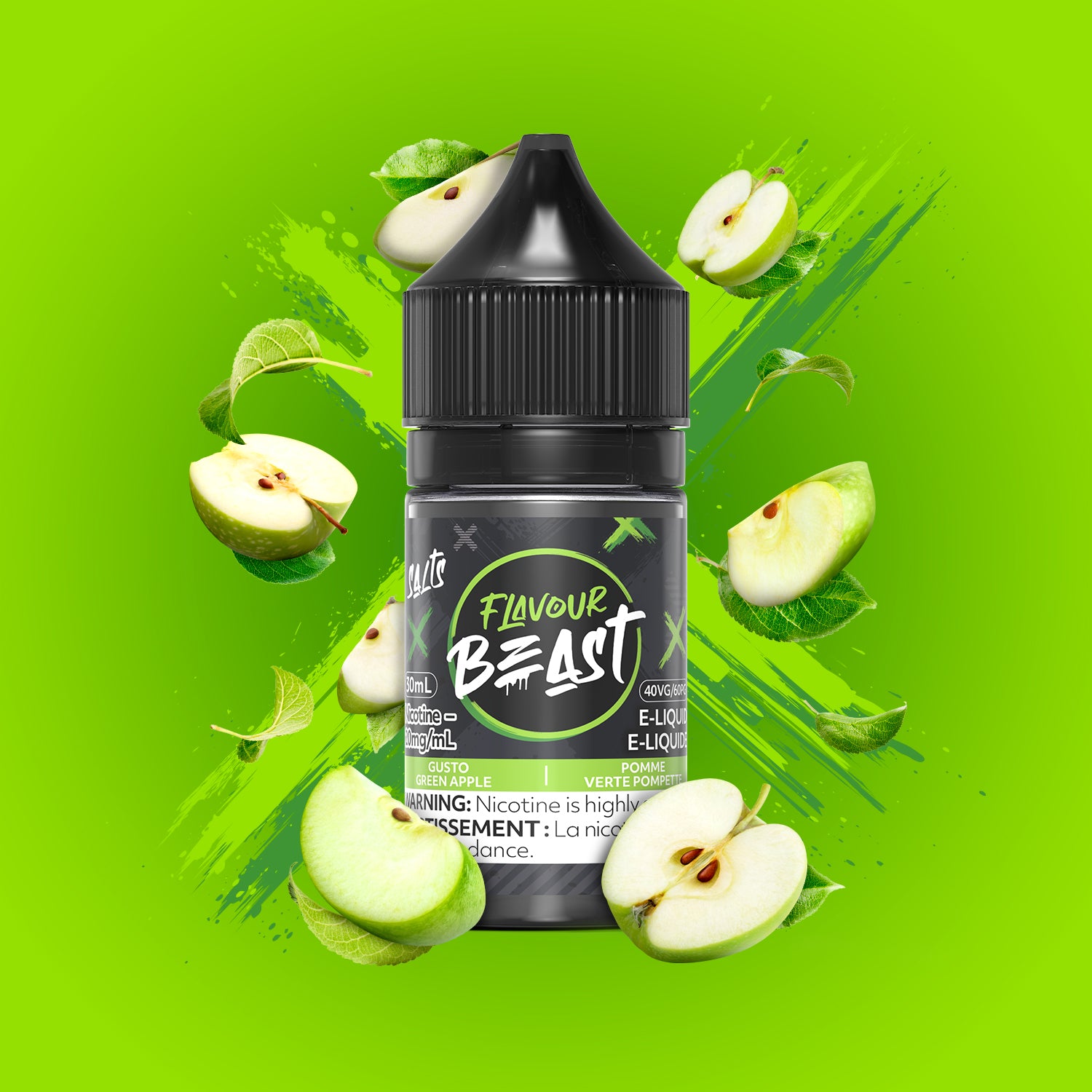 Sel Flavour Beast - Gusto Pomme Verte (PROVINCIAL)