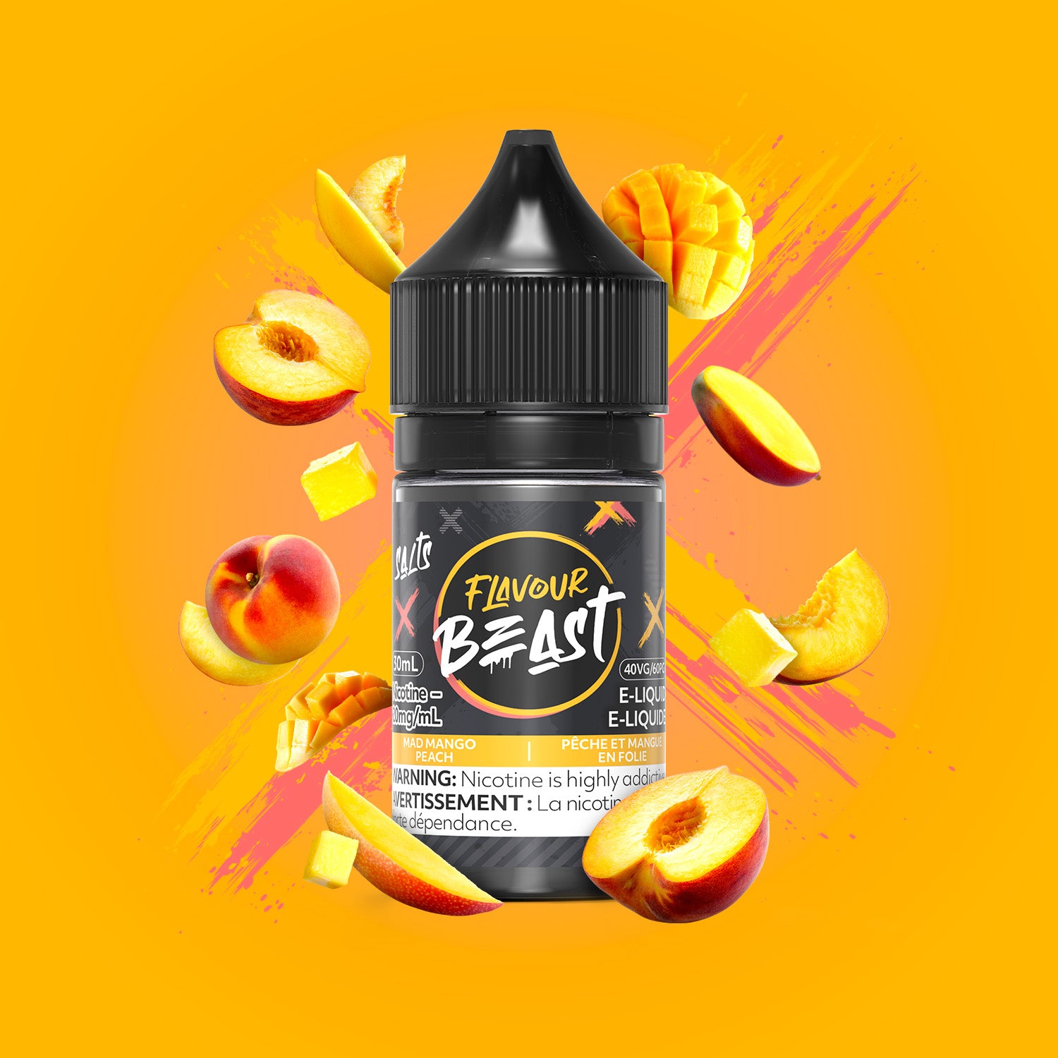Sel Flavour Beast - Mangue folle et pêche (PROVINCIAL)