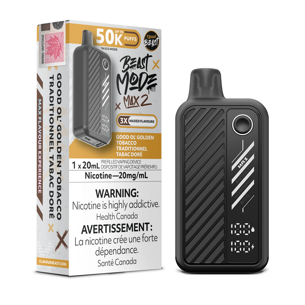 Flavour Beast Mode Max 2 - Disposable E-Cig (PROVINCIAL) (50k Puffs)
