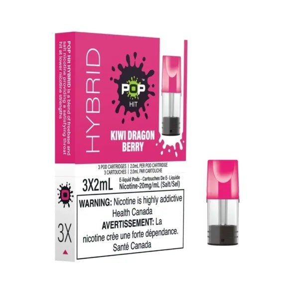 Capsules hybrides Pop – Kiwi Dragon Berry (compatibles avec STLTH) (PROVINCIAL)